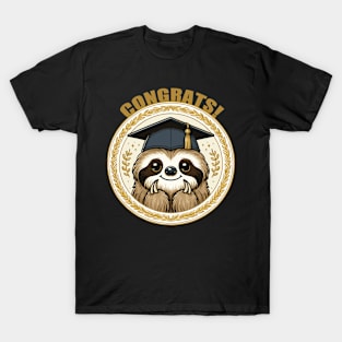 Congrats Graduate Sloth T-Shirt